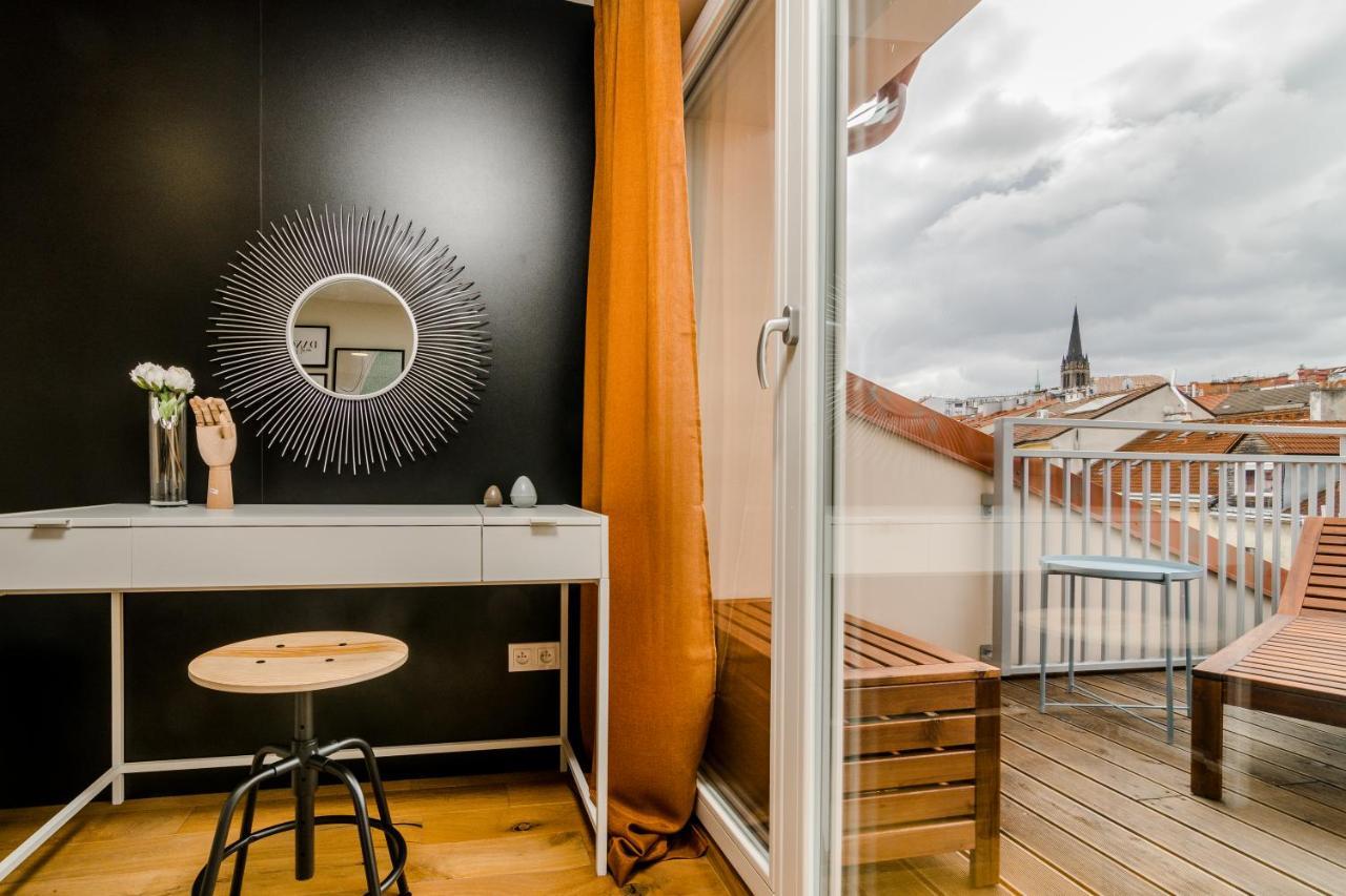 Appartement Prague Days - Premium Loft W Terrace - View - Netflix - Ac Extérieur photo