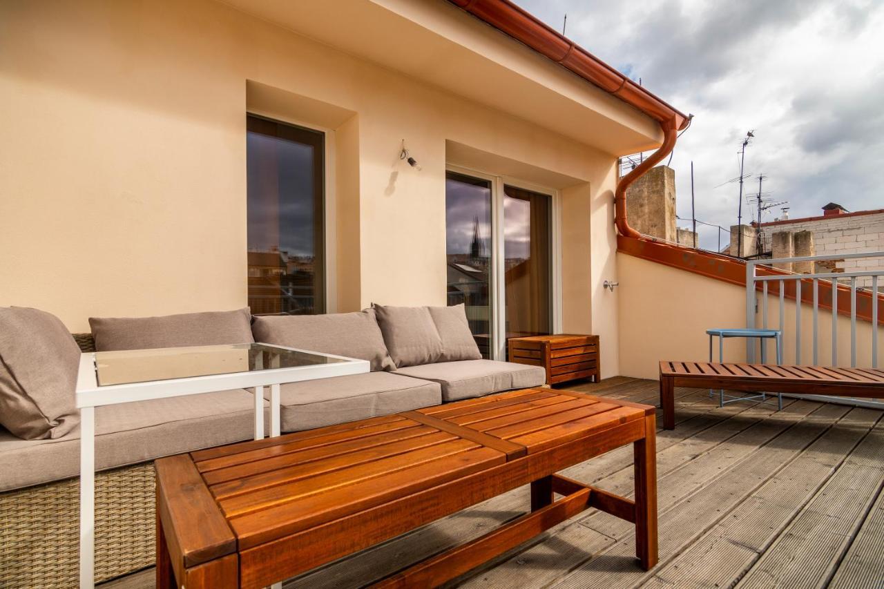 Appartement Prague Days - Premium Loft W Terrace - View - Netflix - Ac Extérieur photo