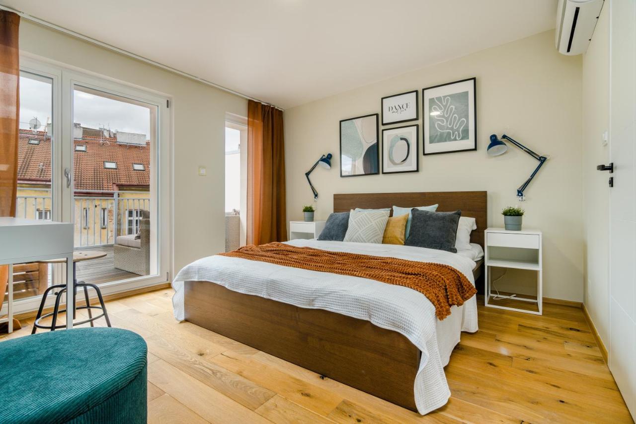 Appartement Prague Days - Premium Loft W Terrace - View - Netflix - Ac Extérieur photo